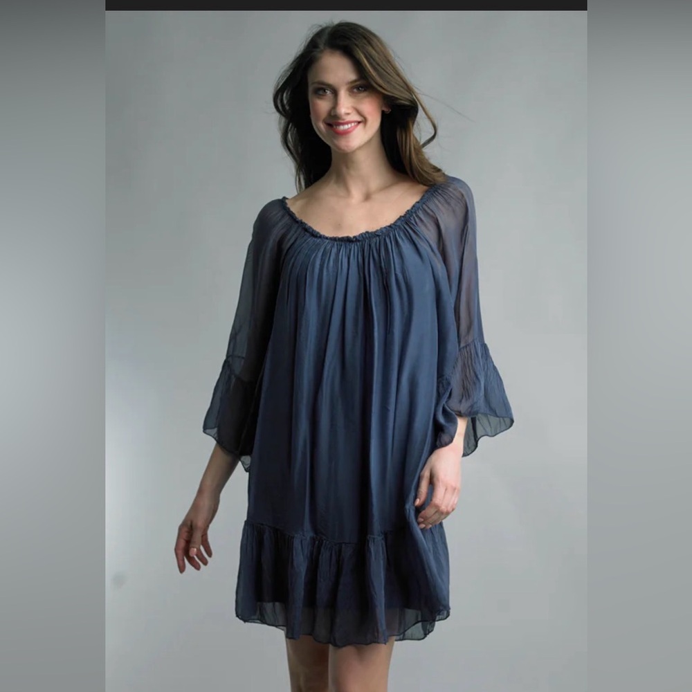 Silk Guisy tunic dress